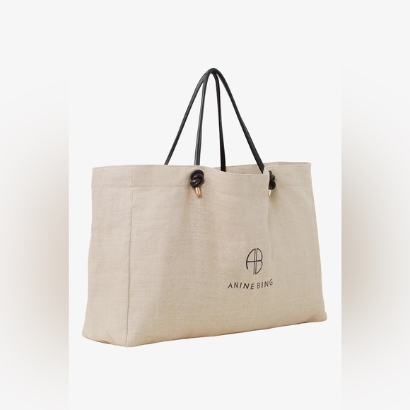 Anine Bing Large Saffron Tote - Picture 4 of 13